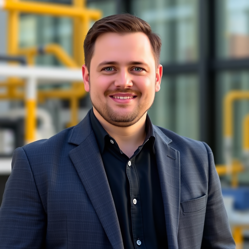 Imagen profesional del Director de Tecnología de YPFinfo, ingeniero especializado en sistemas de análisis de datos petroleros y plataformas de inversión digital
